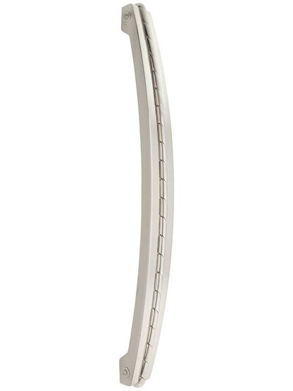 Rhodes Rope Detail Appliance Pull - 12 inch Center-to-Center in Satin Nickel.